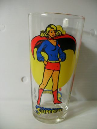 Vintage 1976 Pepsi Series " Girl " Collector Glass