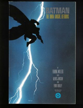 Batman: The Dark Knight Returns 1 - 4 1st Prints Fine - Vf Frank Miller Dc Comics