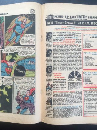 SUPERMAN 87,  1940 DC COMICS,  CLASSIC SUPERMAN VS SUPERMAN ACTION 3