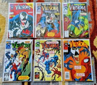 1993 Venom Lethal Protector Vg/nm,  Complete Set - 1st Scream & Riot 1 2 3 4 5 6