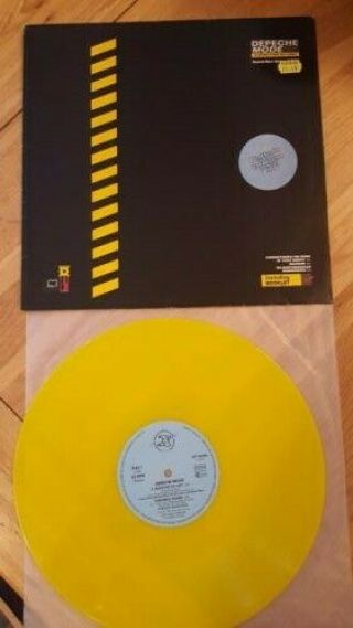 Depeche Mode - A Question Of Lust - Special Maxi Single - Yellow Vinyl