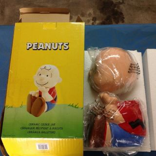 Peanuts Charlie Brown Cookie Jar By Treasure Craft