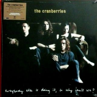 The Cranberries Ltd Clear Vinyl Lp 2018 Everybody Else Is Doing It
