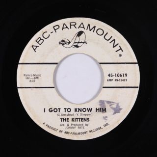 Northern Soul 45 - Kittens - I Got To Know Him - Abc - Paramount - Mp3