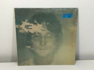 John Lennon Imagine Lp In Shrink W/poster & Postcard Apple Sw - 3379