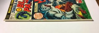 Marvel Jungle Action Feat.  The Black Panther 5 (July 1973) Day Of The Man - Ape 7