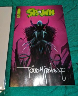 Sdcc 2019 Image Comics Spawn 299 Exclusive Variant Signed Todd Mcfarlane Le 500