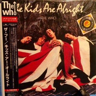 The Who The Kids Are Alright Japan Mini Lp 2,  Cd