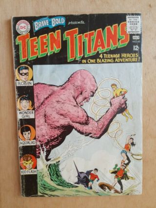 Brave And The Bold 60 1st Donna Troy; 2nd Teen Titans; Key Sa