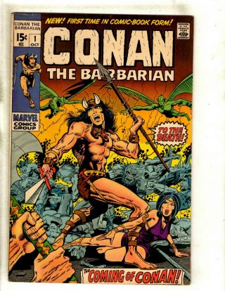 Conan The Barbarian 1 Fn/vf Marvel Comic Book Kull King Red Sonja Warrior Rs1