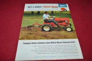 Wheel Horse 1057 Garden Tractor Dealer 