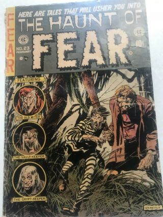 The Haunt Of Fear 23 Ec Golden Age Horror Comic