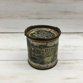 Vintage Peter Pan Peanut Butter Empty 6 Oz Advertising Tin