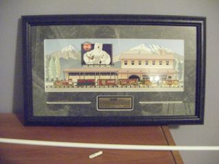 1997 Coca Cola Limited Edition 6 Train Pins Set 781 Of 2,  500 Worldwide