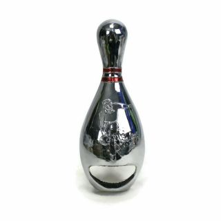 Novelty Bottle Opener | Bowling Pin | 4.  75 " | Metal | Vintage 1960 - 70s | Japan