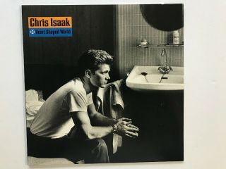 Chris Isaak - Heart Shaped World - Lp - Never Been Played - Nm 1989 Us