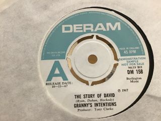 Granny’s Intentions The Story Of David/sandy’s On The Phone Again Promo Dm158