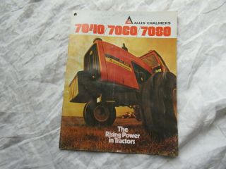 Allis Chalmers Ac 7040 7060 7080 Tractor Brochure