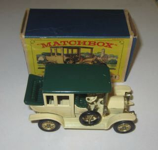 1910 Benz Limosine Matchbox Models Of Yesteryear Y - 3 England By Lesney