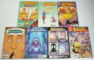 Great Lakes Avengers 1 - 7 Vf/nm Complete Series - Zac Gorman Marvel Comics Set