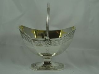 Stunning Victorian Silver Sugar Bowl,  1869,  218gm - Barnard Family