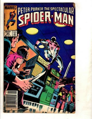 10 Peter Parker,  The Spectacular Spiderman Marvel Comics 84 85 86 87 88,  J334