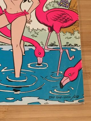 Veronica 34,  Pink Bikini Swimsuit Flamingo Cover,  Archie 1994 4