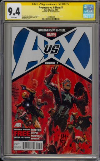 Avengers Vs X - Men 7 - Signed By Jim Cheung - 1434436001