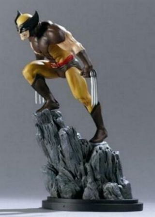 Wolverine Brown Costume X - Men Marvel Comics FS Statue 2001 Bowen Designs 2