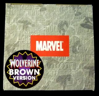 Wolverine Brown Costume X - Men Marvel Comics FS Statue 2001 Bowen Designs 3
