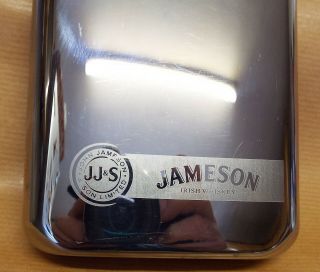 Jameson Irish Whiskey 6 Oz.  Hip Flask.  Drink Alcohol Spirits.
