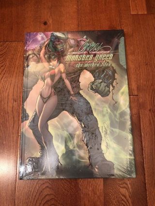 Monster Green Wicked Files J Scott Campbell Htf Limited Artbook Rare Bruce Buffy
