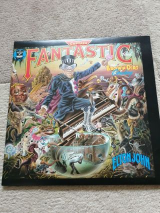 Elton John - Captain Fantastic - Uk 1st Press - Complete -