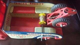 Wyandotte Wrecker Tow Truck Replacement Chain and Hook - pressed steel toy parts 2