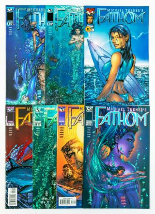 Fathom 0 - 5 (1998 Top Cow/image,  Vol.  1) By Michael Turner Unread Issues Nm