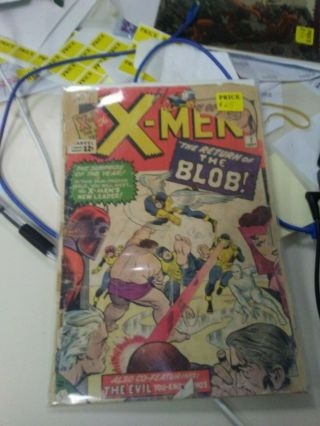 Uncanny X - Men (1st Series) 7 1964 Fr 1.  0 Reader