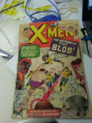 Uncanny X - Men (1st Series) 7 1964 FR 1.  0 Reader 3