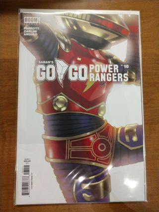 Go Go Power Rangers 16 Mercado Variant Boom Studios Mighty Morphin Mmpr