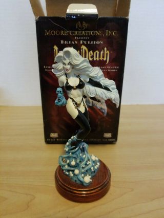 Lady Death Miniature Statue Sculpted By Clayburn Moore Chaos Comics 917/6666