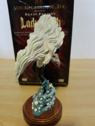 Lady Death Miniature Statue Sculpted By Clayburn Moore Chaos Comics 917/6666 4