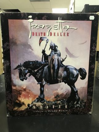 Death Dealer Full Size Statue Frank Frazetta Bowen 1997 Dark Horse 759/5000 Box