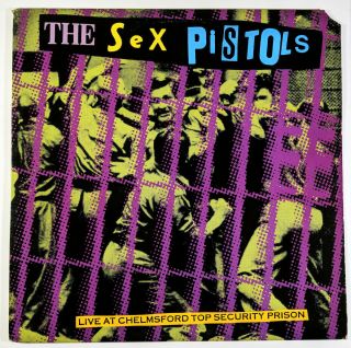 The Sex Pistols Live At Chelmsford Top Security Prison Vinyl Lp Restless Records