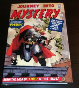 Thor Omnibus Vol.  1 By Stan Lee And Jack Kirby Marvel Oop Hardcover