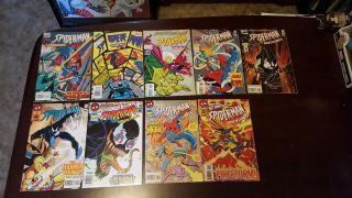 Spider - Man Adventures (1994) 3,  4,  5,  7,  8,  9,  10,  11,  12 Venom Marvel Comics