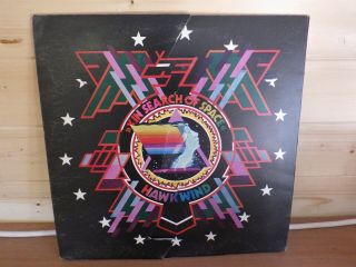 Hawkwind,  In Search Of Space,  Vinyl Lp,  1971 Prog Psych,  Fold Out Sleeve Ex,  /ex,