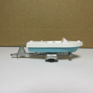 OLD DIECAST TOOTSIETOY CHRIS - CRAFT CAPRI BOAT AND TRAILER CHICAGO USA 3