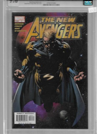 Avengers 3 Cgc 9.  8 David Finch Cover Marvel Comics 2004 Series 3/2005 Issue