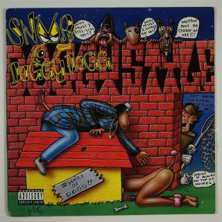 Snoop Doggy Dogg " Doggystyle " Rap Hip Hop Lp Death Row/interscope