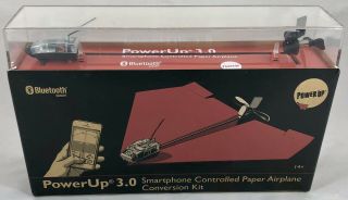 Powerup 3.  0 Smartphone App Remote Controlled Paper Airplane Kit R.  C Plane Toy