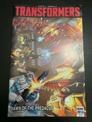 Transformers Timelines Dawn Of Predacus Comic Botcon Edition 2016